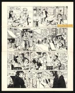 Marc Malès - Planche originale n°12 - De Silence et de sang