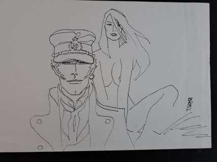 Babini, Stefano - 1 Original drawing - Corto Maltese | Catawiki