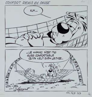 Dufranne, Henri - 1 Original page - Gai Luron T14 - 1970 | Catawiki