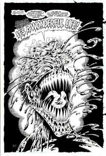 Kyle Hotz - Carnage: It‘s a Wonderful Life #1 P 1 Splash (Only Page From This Historic Early Carnage Story Available!) 1996