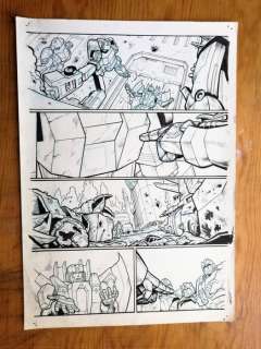 Atilio Rojo - Transformers #18 - Robots in disguise - 1 page originale - EO - 2013 | Catawiki
