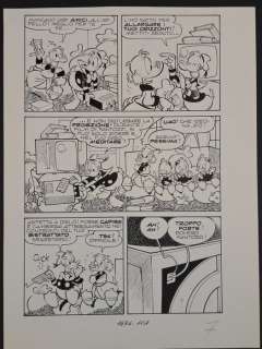 Cavazzano, Giorgio - 1 Original page - Topolino - La Tragica Avventura di Paperon De Paperozzi | Catawiki