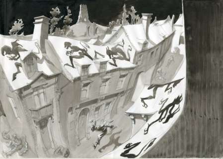 Severin, Al - 1 Original drawing - Esprits | Catawiki