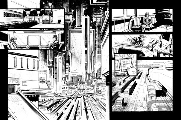 Sean Murphy | The Last Driver, Volume 1, Page 13 - Original Artwork by Sean Murphy | Pulp’s Art