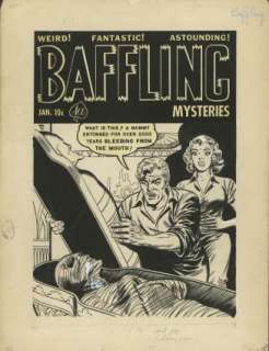 Jim McLaughlin - BAFFLING MYSTERIES #13 Cover | ComicConnect
