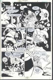 Rags Morales David Meikis | ! Beautiful Rags Morales Hourman Page - Issue 11 - 2000 Issue Hourman #11 Page 8 | Koch Comic Art