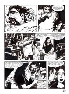 Mari, Nicola - 1 Original page - Dylan Dog Gigante #17 - "La statua di carne" - 2008 | Catawiki