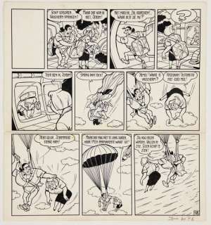 Studio Vandensteen - 1 Original page - Jerom 30 - De Bombarde - 1969 | Catawiki
