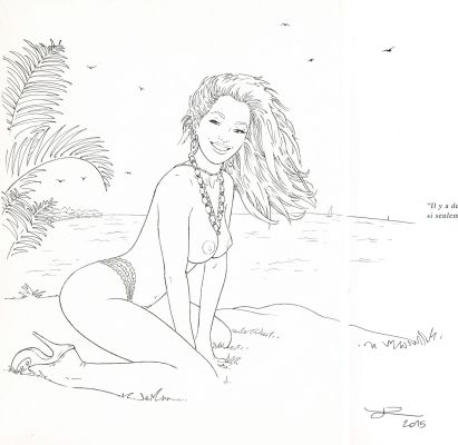 Lounis Chabane | Lot 231 - Héléna T2 en édition originale, agrémenté d’une dédicace. Proche de l’état neuf. | Septimus