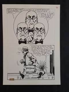 Magnus & Bunker - 1 Original page - Alan Ford - La Testa del Coccodrillo | Catawiki