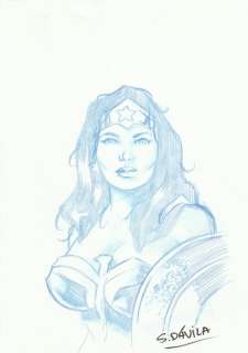 Sergio Dávila - 1 Original drawing - Wonder Woman - 2016 | Catawiki