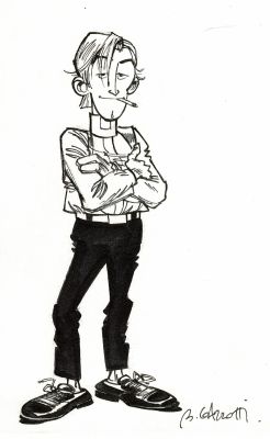 Raymond Macherot | Sibylline, 4ème de couverture original à l’encre de chine pour les tomes 6 à 11. | Septimus