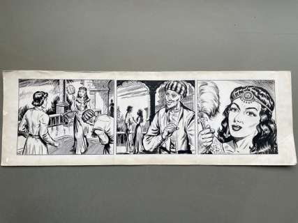 Alleman, Henk - 1 Bande dessinée originale - Aram V15 - Het Oog van Siva - (1955/1956) | Catawiki