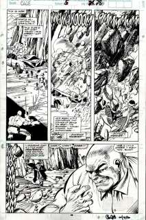 Chris Ivy, Dwayne Turner - Cage #5 P 28 (All Out Battle Page!) 1992