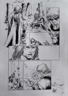 Diogenes Neves (Blue Lines) + Vicente Cifuentes (Inker) - 1 Original page - Green Arrow - Green Arrow #3 Page 14 | Catawiki