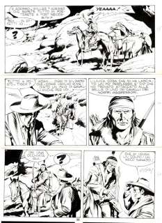 Ticci, Giovanni - 1 Original page - Tex #272 - "il disertore" - 1983 | Catawiki