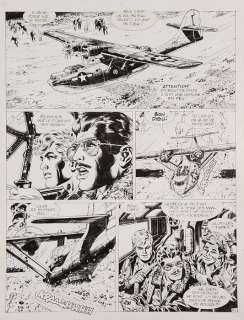 Molinari, Félix - 1 Original page - Les Tigres Volants T1 - Raids sur Rangoon - 1994 | Catawiki