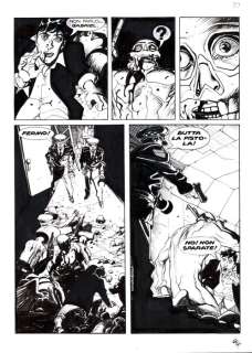 Mari, Nicola - 1 Original page - Dylan Dog Gigante #17 - "La statua di carne" - 2008 | Catawiki