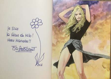 Milo Manara - Et Milo créa Bardot + 2 inviti all’asta - EO - 2016 | Catawiki