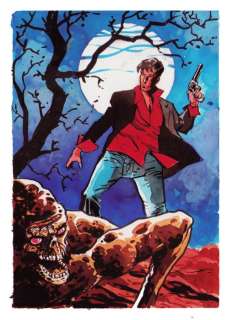 Caracuzzo, Giancarlo - 1 Original colour drawing - Dylan Dog - 2025 | Catawiki