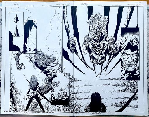 Philip Tab, Walden Wong | Spawn Godslayer #8 pages 2-3 | Walden Wong