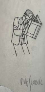 Swarte, Joost - 1 Original preliminary drawing - Opzet voor een raam in Alphen aan de Rijn | Catawiki