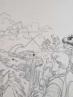 Alessandrini, Giancarlo - 1 Original cover - Martin Mystère - I Bivi della Storia - Le due Sfingi | Catawiki