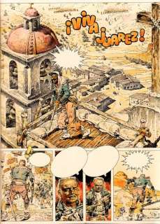 Palacios, Antonio Hernandez - 1 Original colour page - Mac Coy T3 - Pièges pour Mac Coy - 1975 | Catawiki