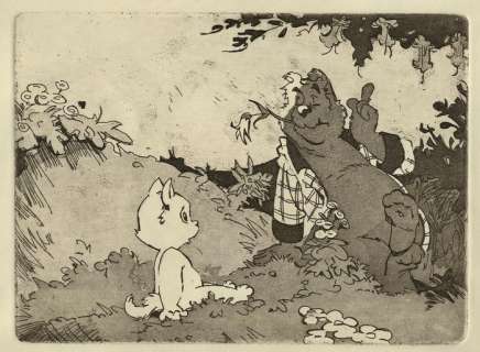 Marten Toonder - Ets van Tom Poes & Heer Bommel - jaren 1990 | Catawiki