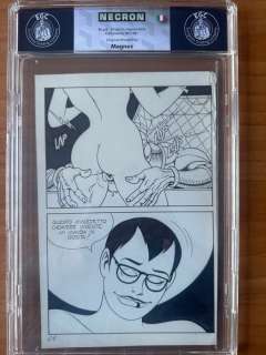 Magnus - 1 Original page - Necron #6 - Strage in vagone letto - 1981 | Catawiki