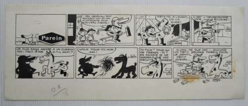 Berck - 1 Original page - De baron Stoef en de Cha-Cha’s - 1960 | Catawiki