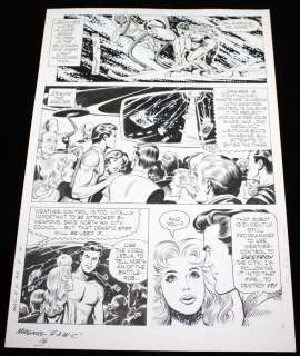 Russ Manning - Magnus, Robot Fighter #8 P.16 - Space Weather - 1964