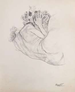 Riccardo Mannelli - 1 Original cover - This is the hand | Catawiki