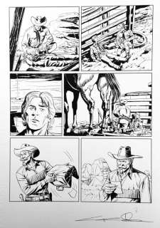 Candita, Giuseppe - 1 Original page - Tex Willer Color #18 - Sulla pista per Prescott - 2020 | Catawiki