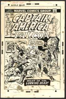Buckler, Rich - CAPTAIN AMERICA #166 Cover | ComicConnect