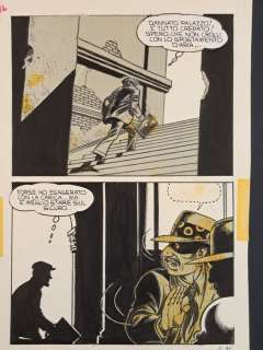 Magnus (Roberto Raviola) - 1 Original page - Lo Sconosciuto - Morte a Roma - 1975 | Catawiki