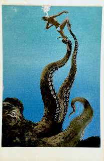 KAREL THOLE - Original cover for Vampiri n. 132. Cm. 22x33. Gouache on board. Code 950.