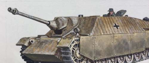 Funcken | Original gouache illustration (p.91) for " Les Uniformes & Armes vol. 3  - Guerre 1939-45 "  - (1974) | Catawiki