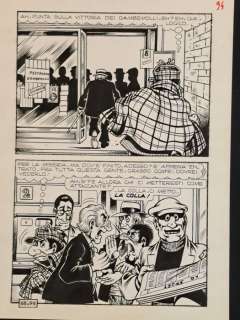 Magnus & Bunker - 1 Original page - Alan Ford - Un illecito Sportivo | Catawiki