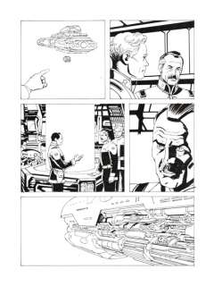 Bonazzi, Germano - 3 Original page - Nathan Never Gigante #10 - "I ribelli di marte" - 2000 | Catawiki