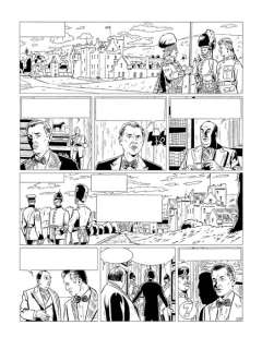 Marniquet, Frédéric - 1 Original page - Spirits of Scotland T2 - Les Secrets de Balckmoor castle - 2020 | Catawiki