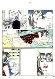 Casotto, Giovanna - 1 Original colour page - Selen - "Pornostars" - 1990 | Catawiki