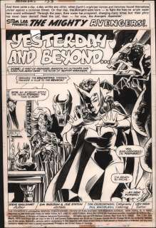 Joe Staton, Sal Buscema - Avengers #133 P.1 - Agatha Harkness & Scarlet Witch Title Splash - 1975