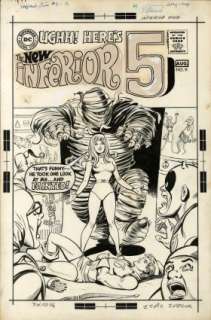 Mortimer, Win - INFERIOR FIVE #9 Cover