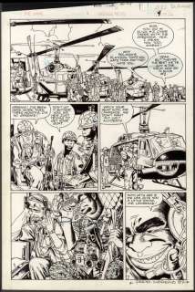 Golden, Michael - NAM, THE #4 Interior Page | ComicConnect