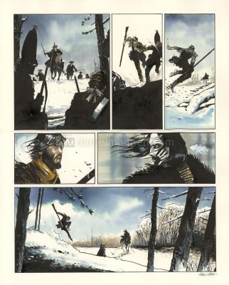 Bernard Vrancken | Nouvelle France, Chapitre I, planche orig | Daniel Maghen