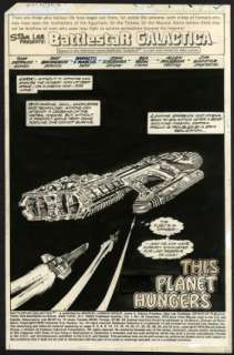 Broderick, Pat - BATTLESTAR GALACTICA #10 Title Splash