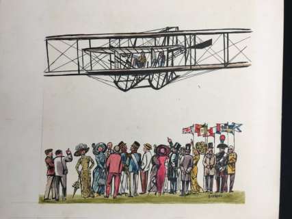 Crepax, Guido - 1 Original drawing - Le Macchine Volanti | Catawiki