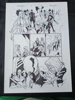 John Timms / Poggi - 2 Original page - Attilan Rising