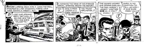 Frank Robbins - 1 Original page - Johnny Hazard - 1970 | Catawiki